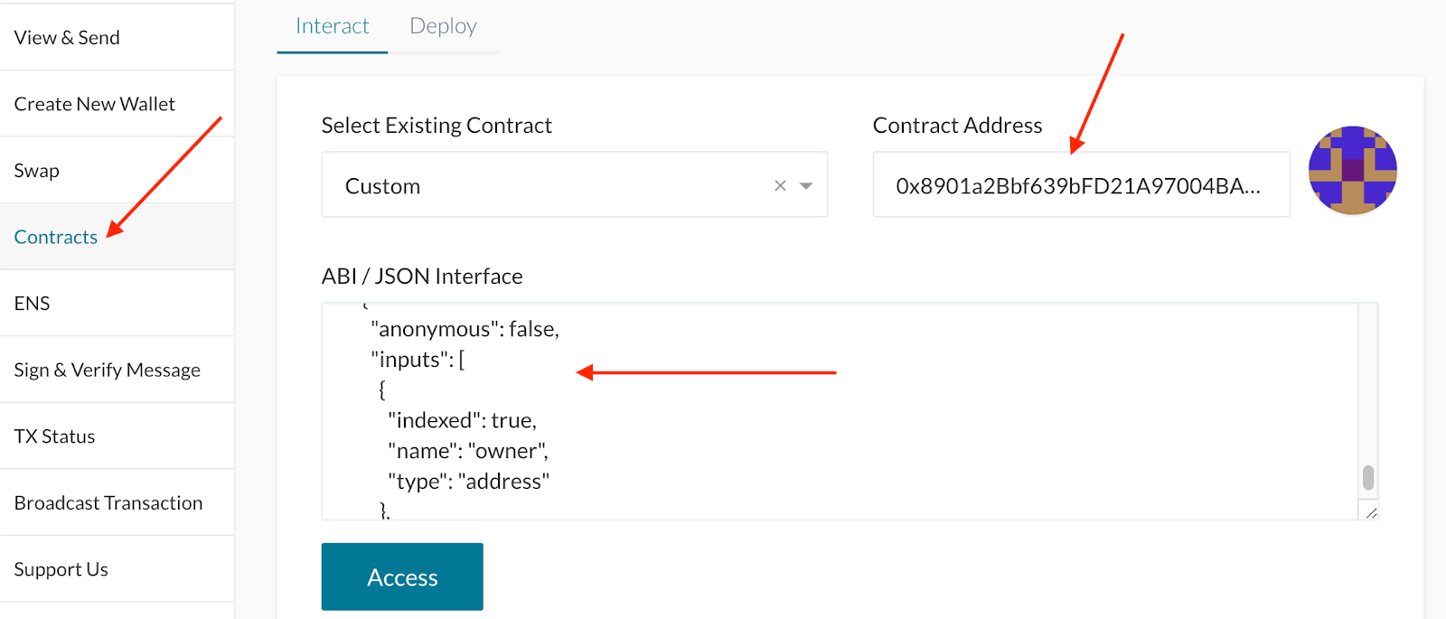 Access Contract "Access Contract"
