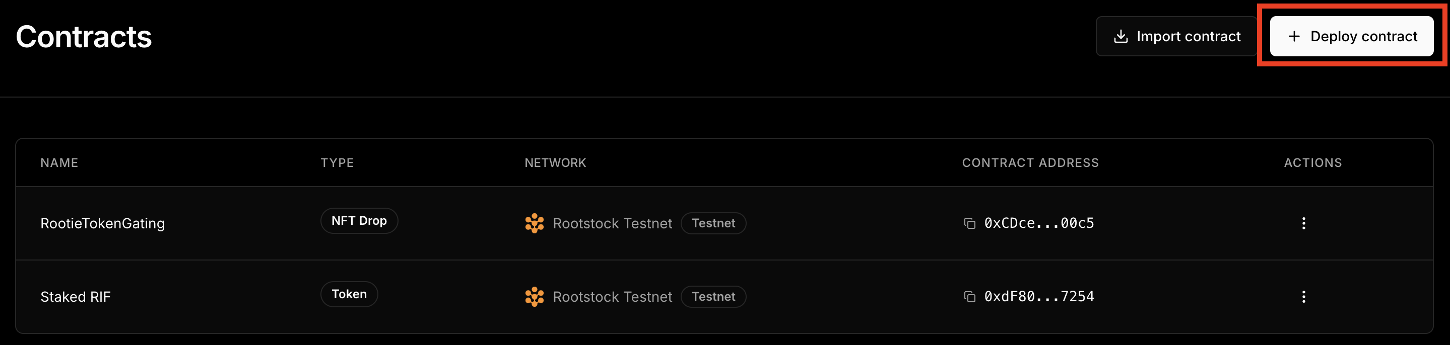 04 Thirdweb - Deploy Contract